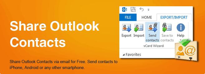Share Outlook Contacts