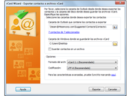 Exportar Contactos de Outlook