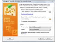 Exporter les contacts d'Outlook