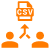 Convert all your Contacts to a CSV file and open it in Excel.