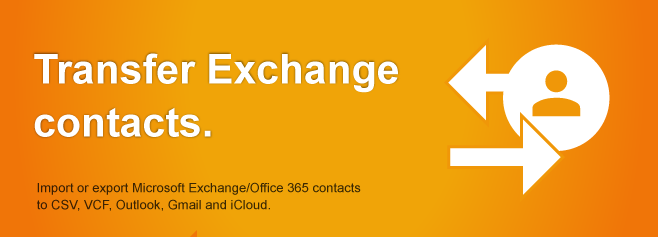 Transfer Exchange Office 365 contacts