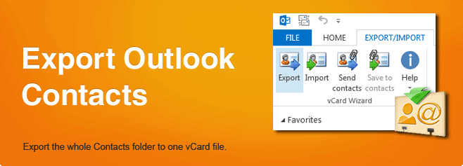 Export Outlook Contacts